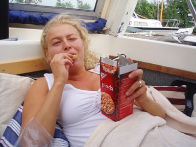 Eva und "Pinda"